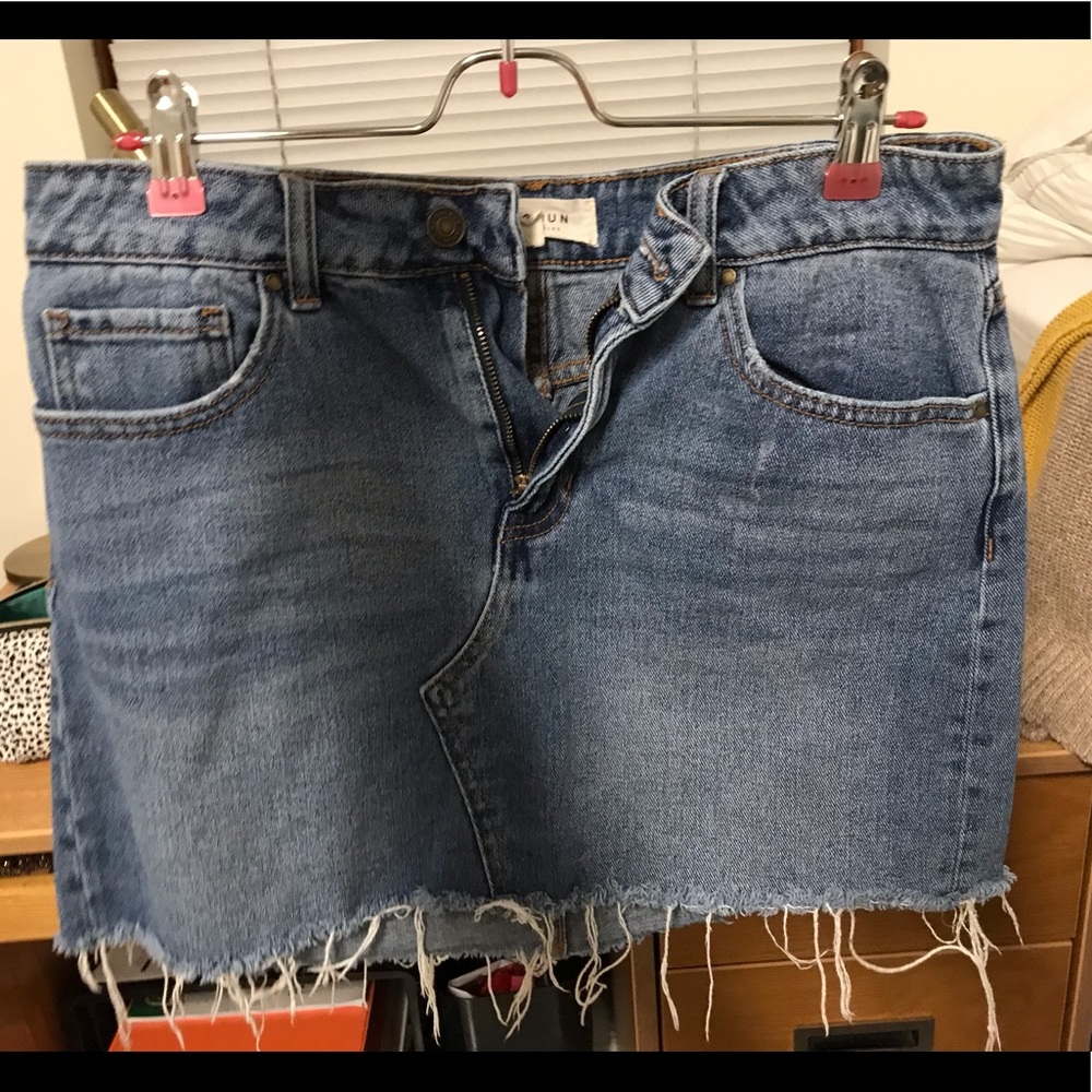 Jean Skirt Size 28 Pacsun